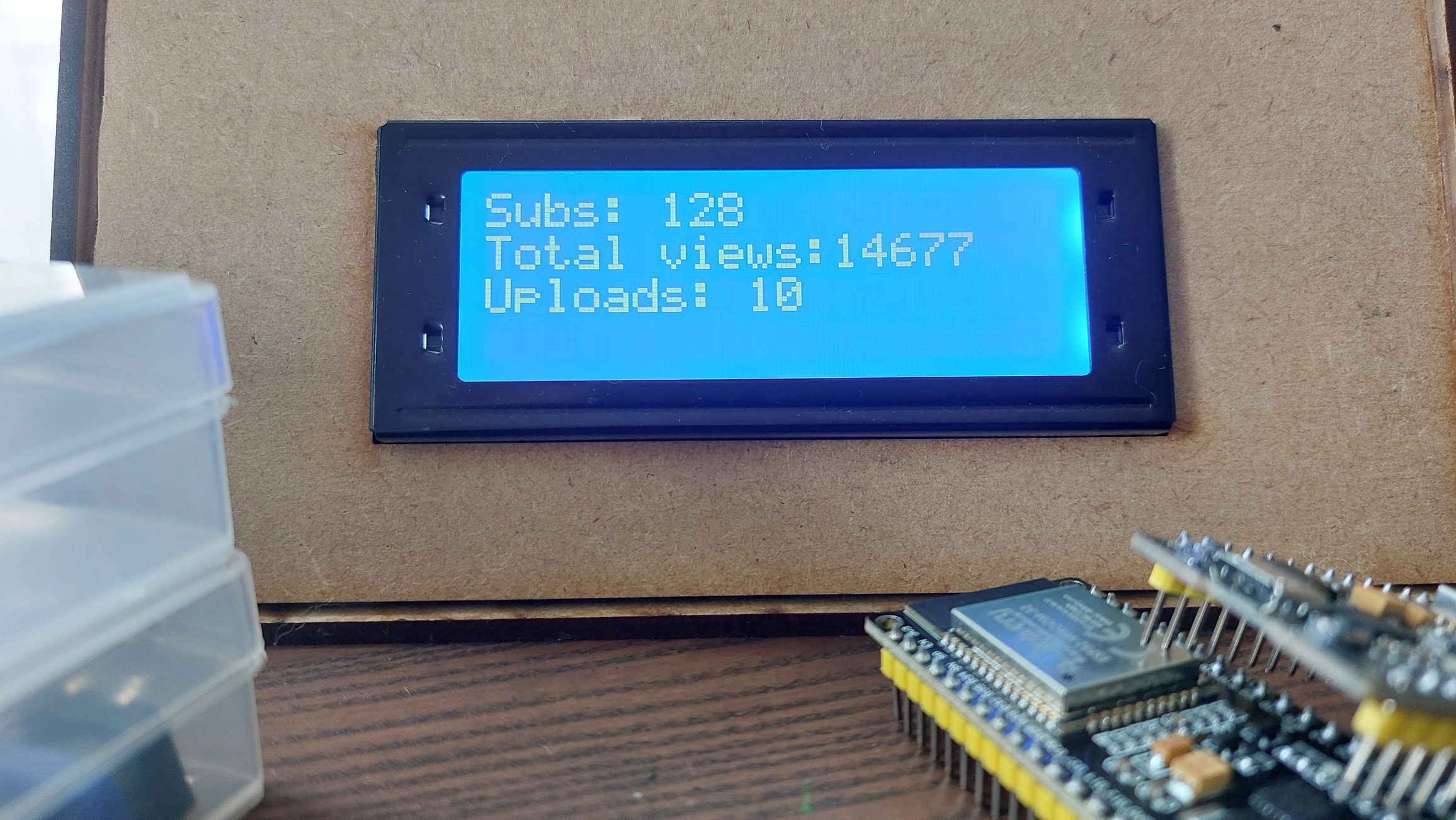 Get Live YouTube Channel Data with an ESP32!